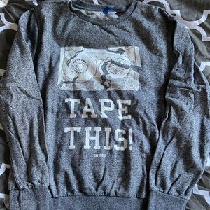 H & M gray sweater